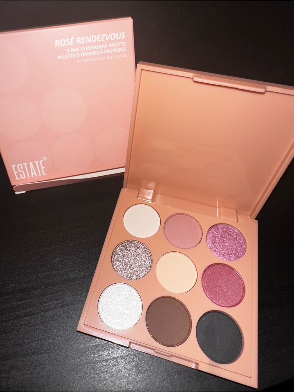 Estate Rosé Rendezvous Eyeshadow Palette - Pink, Rose, Mauve & Brown Shades